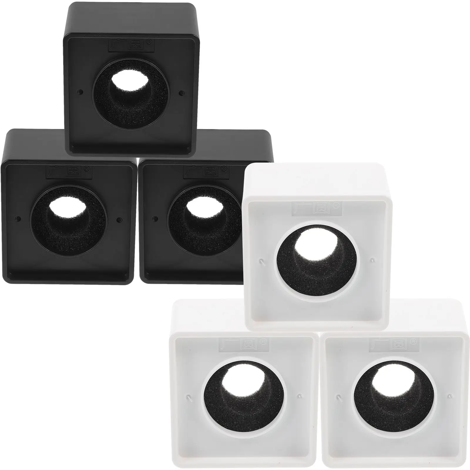 6 Pcs Mini Mic Flag Station Microphone Logo Case Abs Cube Interview Black White DJ Equipment Accessories Portable Audio Devices
6 Pcs Mini Mic Flag Station Microphone Logo Case Abs Cube Interview Black White DJ Equipment Accessories Portable Audio Devices