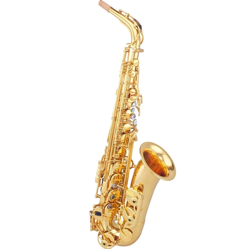 Famous Taishan Brand Gold Lacquer Eb Tone Brass Material Alto Saxophone For Professional Performance
Famous Taishan Brand Gold Lacquer Eb Tone Brass Material Alto Saxophone For Professional Performance