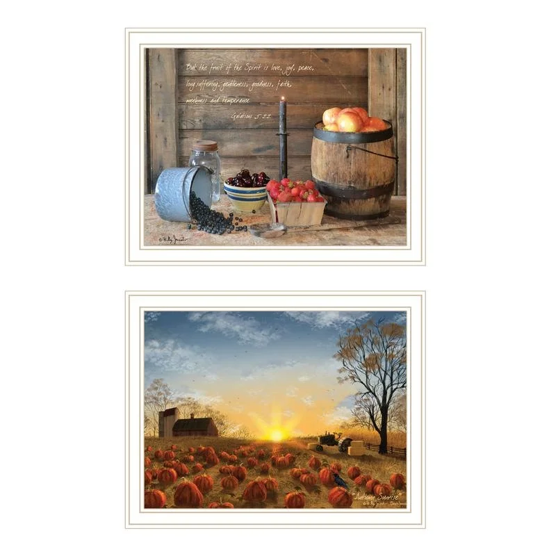 Vignette Autumn Sunrise Wall Art Print, Fruit of the Spirit White Frame, Living Room Bedroom Decor by Billy Jacobs
Vignette Autumn Sunrise Wall Art Print, Fruit of the Spirit White Frame, Living Room Bedroom Decor by Billy Jacobs
