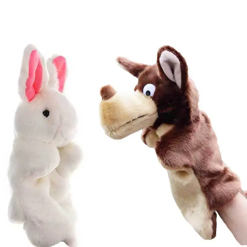 Wolf Rabbit Plush Hand Doll Hand Puppet Animal Dolls Early Education Learning Toys Children Marionetes Puppets For Telling Story
Wolf Rabbit Plush Hand Doll Hand Puppet Animal Dolls Early Education Learning Toys Children Marionetes Puppets For Telling Story