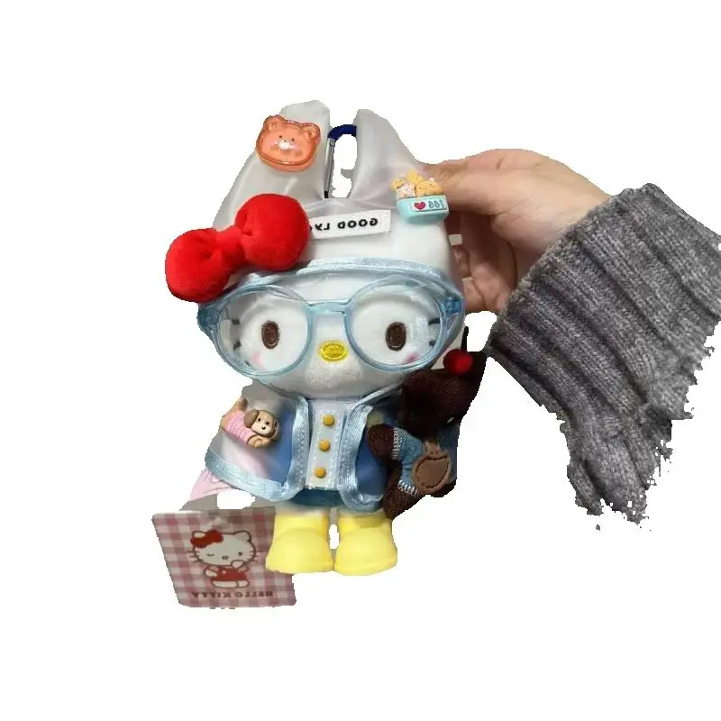Cute Raincoat Design Hellokitty Plush Toy Adorable Bag Charm Keychain Sweet Ornament for Backpack and Car Decoration
Cute Raincoat Design Hellokitty Plush Toy Adorable Bag Charm Keychain Sweet Ornament for Backpack and Car Decoration