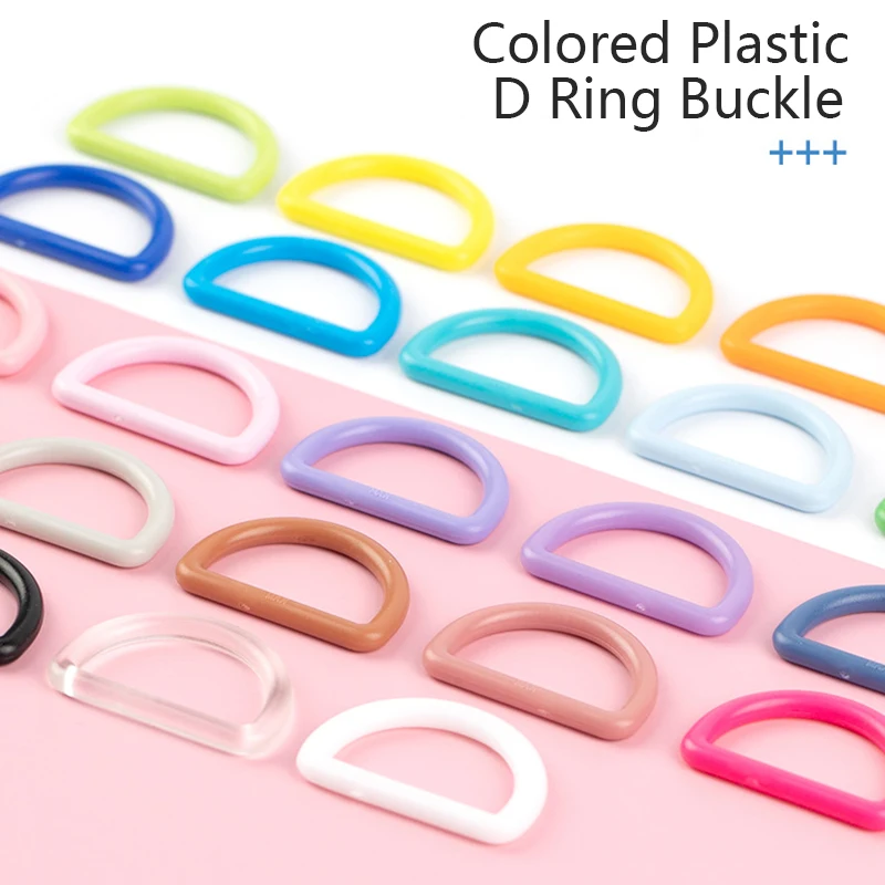 50Pcs 10-38mm Plastic Buckles Bag Strap D Ring Connector Clasp Webbing Belts Adjust Loop Hooks Keychain Rings Sewing Accessories
50Pcs 10-38mm Plastic Buckles Bag Strap D Ring Connector Clasp Webbing Belts Adjust Loop Hooks Keychain Rings Sewing Accessories