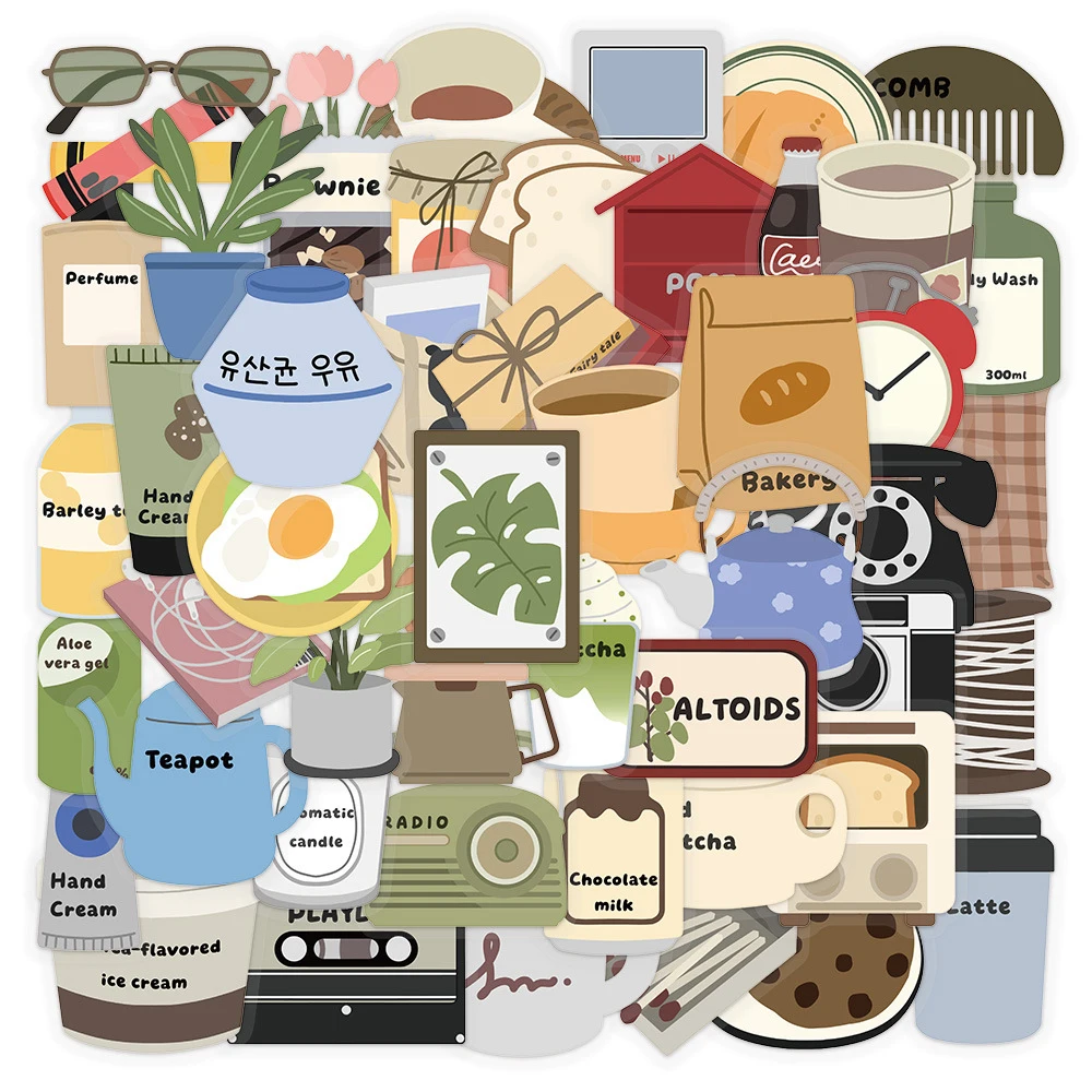 10/30/50pcs Transparent Cartoon Daily Decorative Stickers Waterproof Graffiti DIY Laptop Phone Suitcase Guitar PET Decals Decor
10/30/50pcs Transparent Cartoon Daily Decorative Stickers Waterproof Graffiti DIY Laptop Phone Suitcase Guitar PET Decals Decor