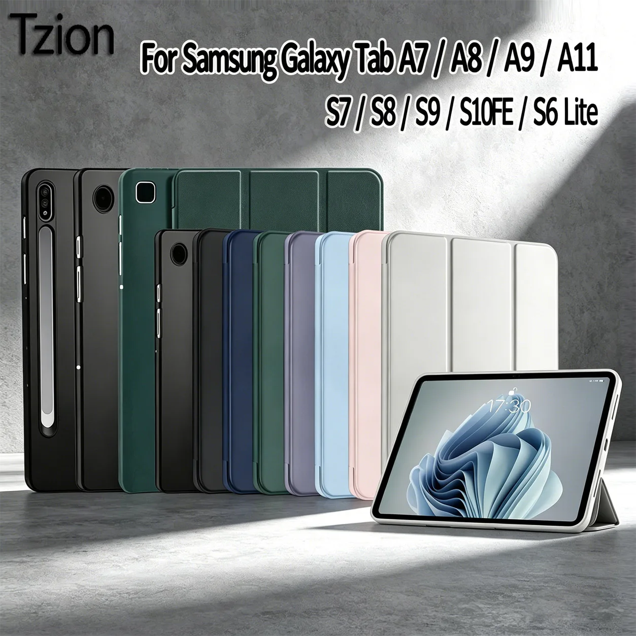 Tablet Case For Samsung Galaxy Tab A7 Lite A8 A9+ A11+ 8.7 10.5 11 T220S7 / S8 / S9 / S10FE / S6 Lite Magnetic Flip Stand Cover
Tablet Case For Samsung Galaxy Tab A7 Lite A8 A9+ A11+ 8.7 10.5 11 T220S7 / S8 / S9 / S10FE / S6 Lite Magnetic Flip Stand Cover