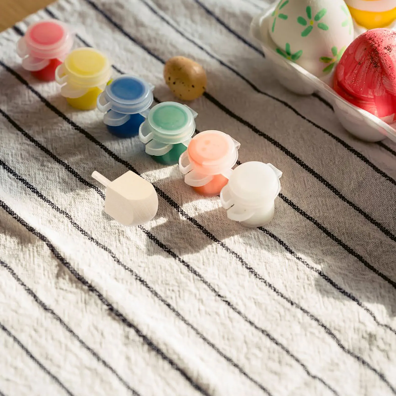 10 Pcs Wooden Spinning Tops Blank DIY Hanukkah Crafts Large Small Dreidels Educational Toys Safe Durable Wooden Gyroscope Desk
10 Pcs Wooden Spinning Tops Blank DIY Hanukkah Crafts Large Small Dreidels Educational Toys Safe Durable Wooden Gyroscope Desk