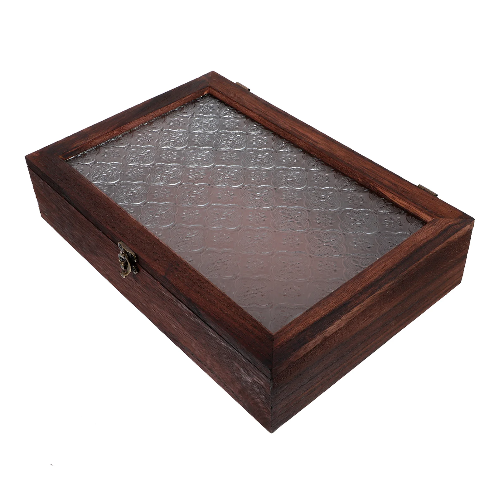 Wooden Storage Box Vintage Glass Lid Container Home Decor Retro Trinket Box for Makeup Organizer Small Treasure Chest Wooden
Wooden Storage Box Vintage Glass Lid Container Home Decor Retro Trinket Box for Makeup Organizer Small Treasure Chest Wooden