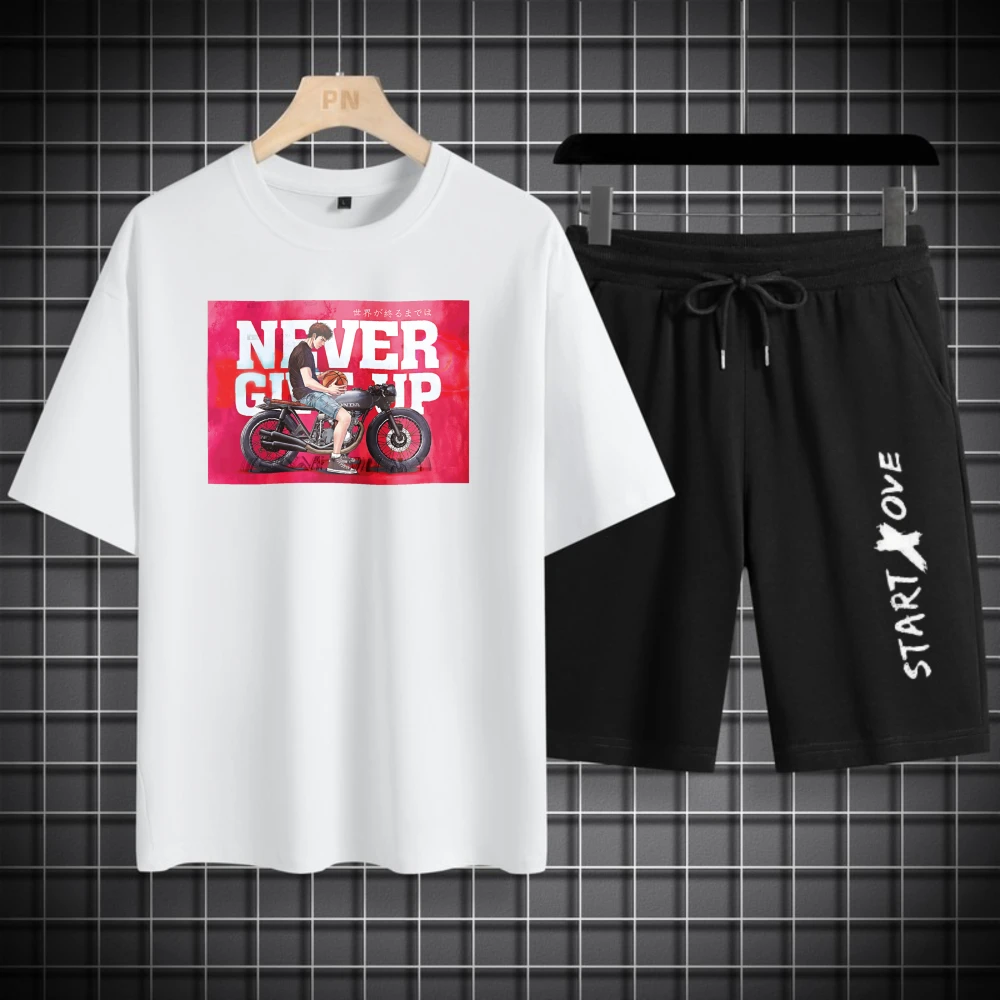 1pcs Men's t-shirt Sets 2026 Spring/Summer drip clothing two-piece set 3D Printed tracksuit for man men's sports suit Graphic
1pcs Men's t-shirt Sets 2026 Spring/Summer drip clothing two-piece set 3D Printed tracksuit for man men's sports suit Graphic