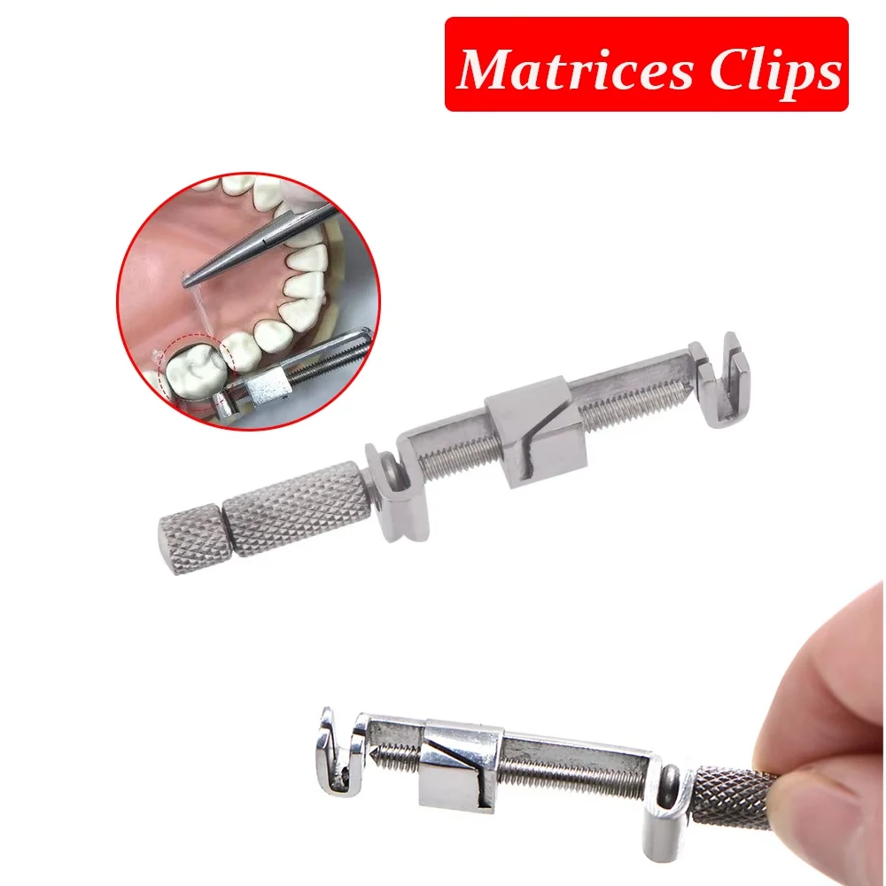 Dental Tofflemire Matrix Retainer Senior Stainless Steel Molding Clip for Dentist - Dental Lab Instrument & Orthodontic Tool
Dental Tofflemire Matrix Retainer Senior Stainless Steel Molding Clip for Dentist - Dental Lab Instrument & Orthodontic Tool