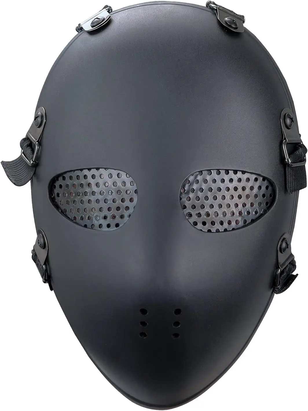 Tactical Military Airsoft Mask for Halloween Paintball Game Movie Props Party - Durable Mesh Design
Tactical Military Airsoft Mask for Halloween Paintball Game Movie Props Party - Durable Mesh Design