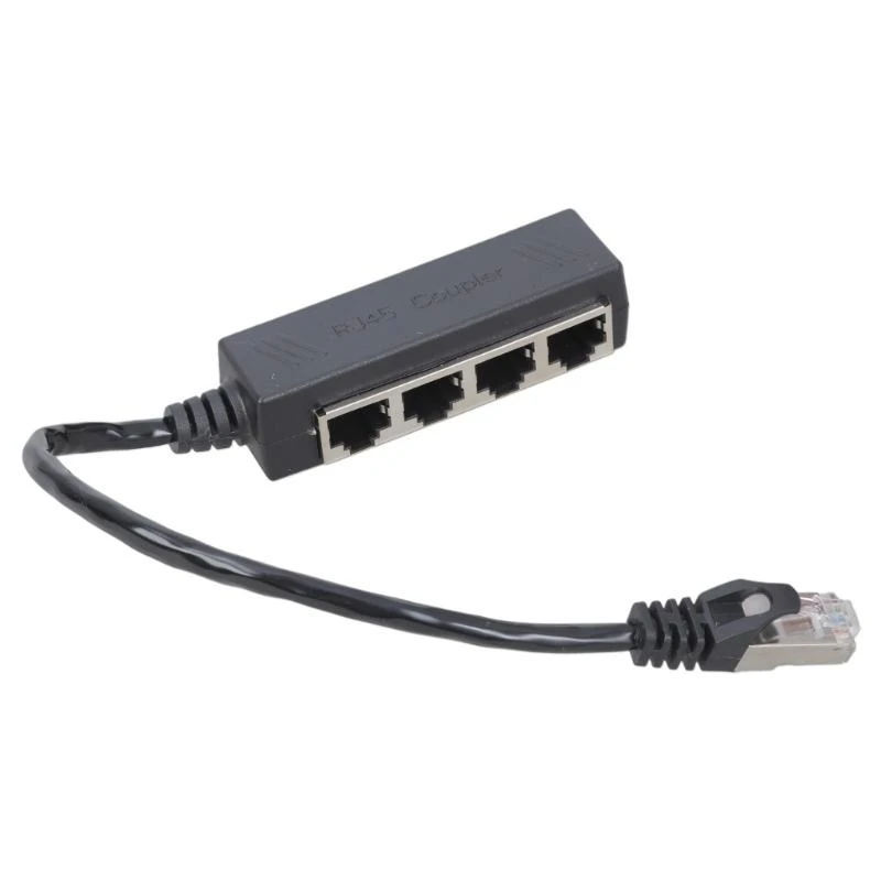 4 порта RJ45 Ethernet Cable Adapter Splitter без потерь разбавить один порт на четыре для эффективной сети 83ce
4 порта RJ45 Ethernet Cable Adapter Splitter без потерь разбавить один порт на четыре для эффективной сети 83ce