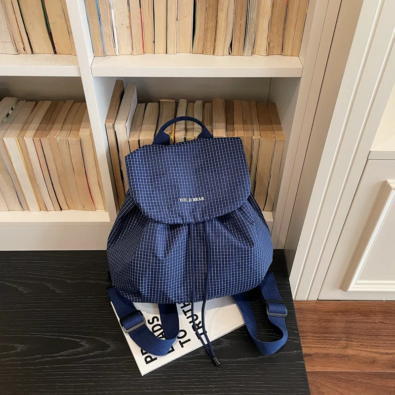 Women Lightweight Backpack Large Capacity Travel Bag Spring Summer Plaid School Backpack for College Shoulder Crossbody Bags
Women Lightweight Backpack Large Capacity Travel Bag Spring Summer Plaid School Backpack for College Shoulder Crossbody Bags