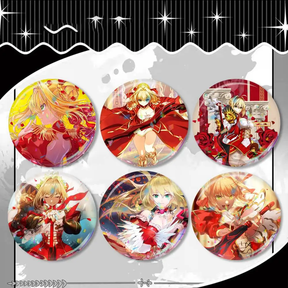 Nero Claudius Fate Extra Nero Beast Laser Badge Applicable For Backpack Clothes Hats Decor Creative Accessories
Nero Claudius Fate Extra Nero Beast Laser Badge Applicable For Backpack Clothes Hats Decor Creative Accessories