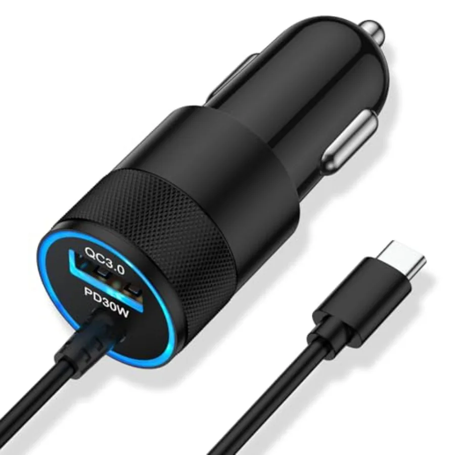 Pixel Fast Car Charger Adapter for Google Pixel 10, 10a, 9a, 9, 10 9 Pro XL Fold, 8 7 6 Pro 5 4 3 2 XL 8a 7a 6a, USB C Vehicle
Pixel Fast Car Charger Adapter for Google Pixel 10, 10a, 9a, 9, 10 9 Pro XL Fold, 8 7 6 Pro 5 4 3 2 XL 8a 7a 6a, USB C Vehicle