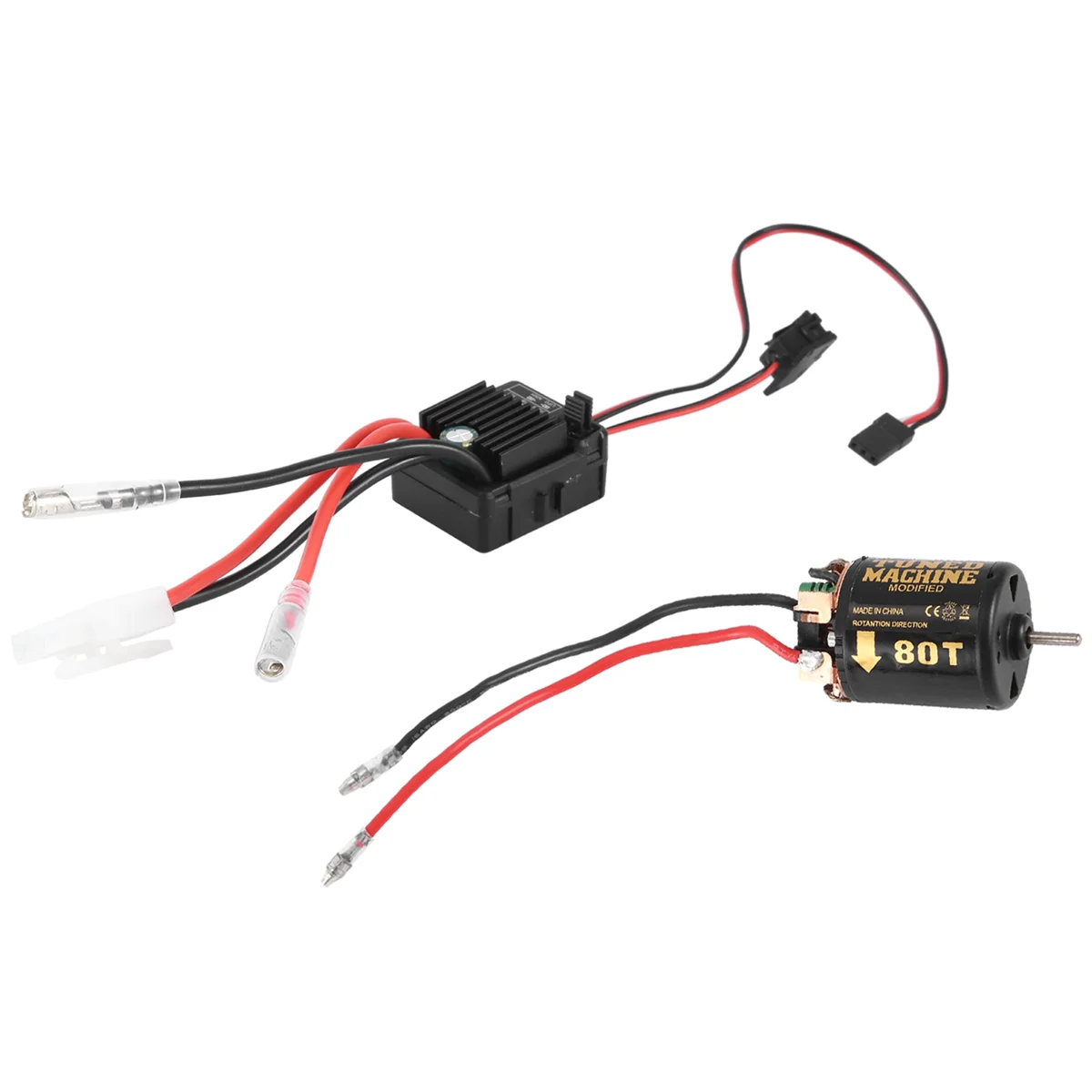 Матовый двигатель IINBD-540 80T с матовым ESC 1060 для гусеничного автомобиля RC 1/10
Матовый двигатель IINBD-540 80T с матовым ESC 1060 для гусеничного автомобиля RC 1/10