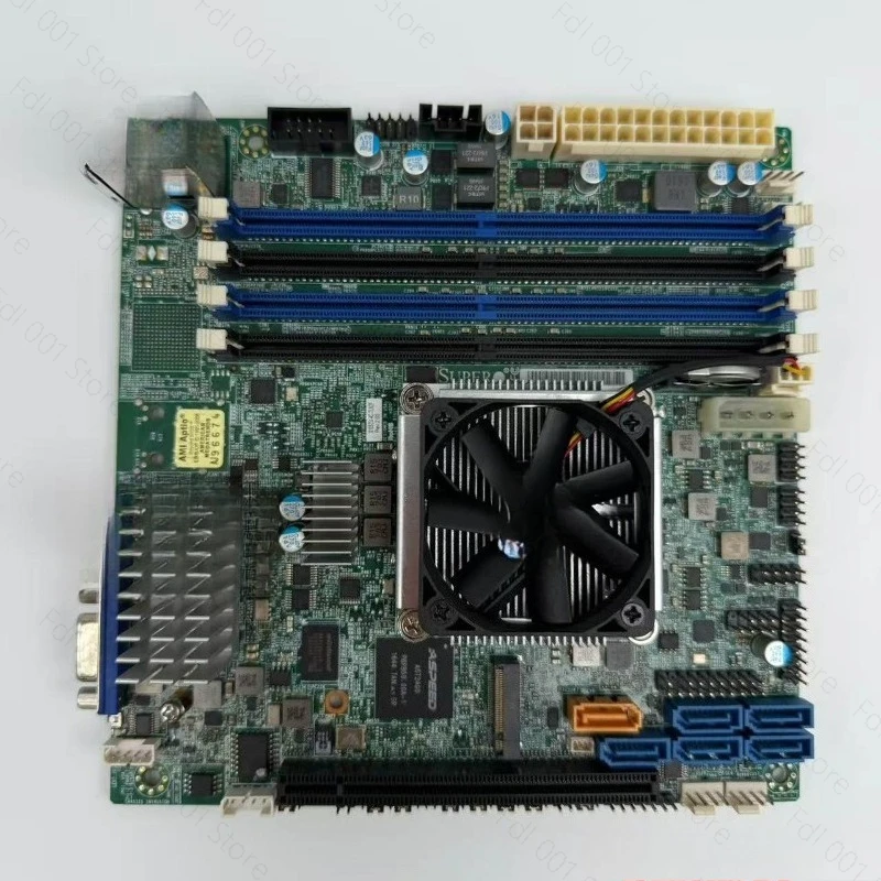 X10SDV-4C-TLN2F Motherboard Xeon D-1521 Dual 10Gbps LAN IPMI Mini-ITX
X10SDV-4C-TLN2F Motherboard Xeon D-1521 Dual 10Gbps LAN IPMI Mini-ITX
