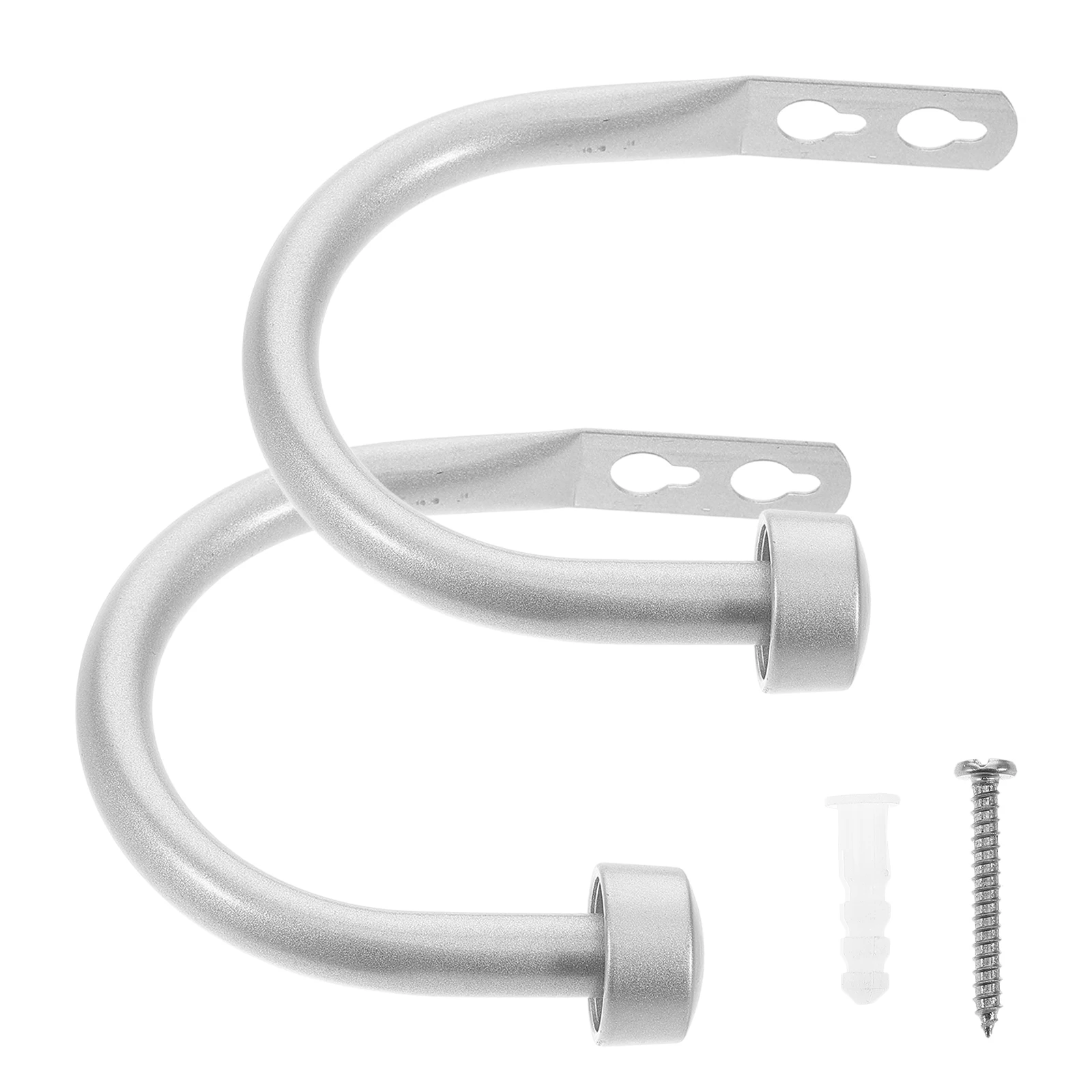2pcs Curtain Accessories Hooks Modern Design Backs for Drapes Wall Mount Bracket Home Decor Hardware
2pcs Curtain Accessories Hooks Modern Design Backs for Drapes Wall Mount Bracket Home Decor Hardware