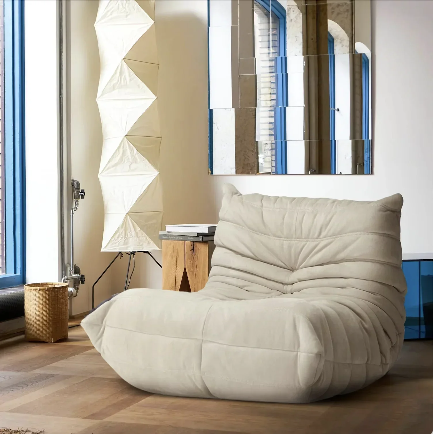Caterpillar Single Sofa Lazy Couch Tatami Living Room Bedroom Lovely Leisure Single Chair Reading Chair Balcony Rocking Chair
Caterpillar Single Sofa Lazy Couch Tatami Living Room Bedroom Lovely Leisure Single Chair Reading Chair Balcony Rocking Chair