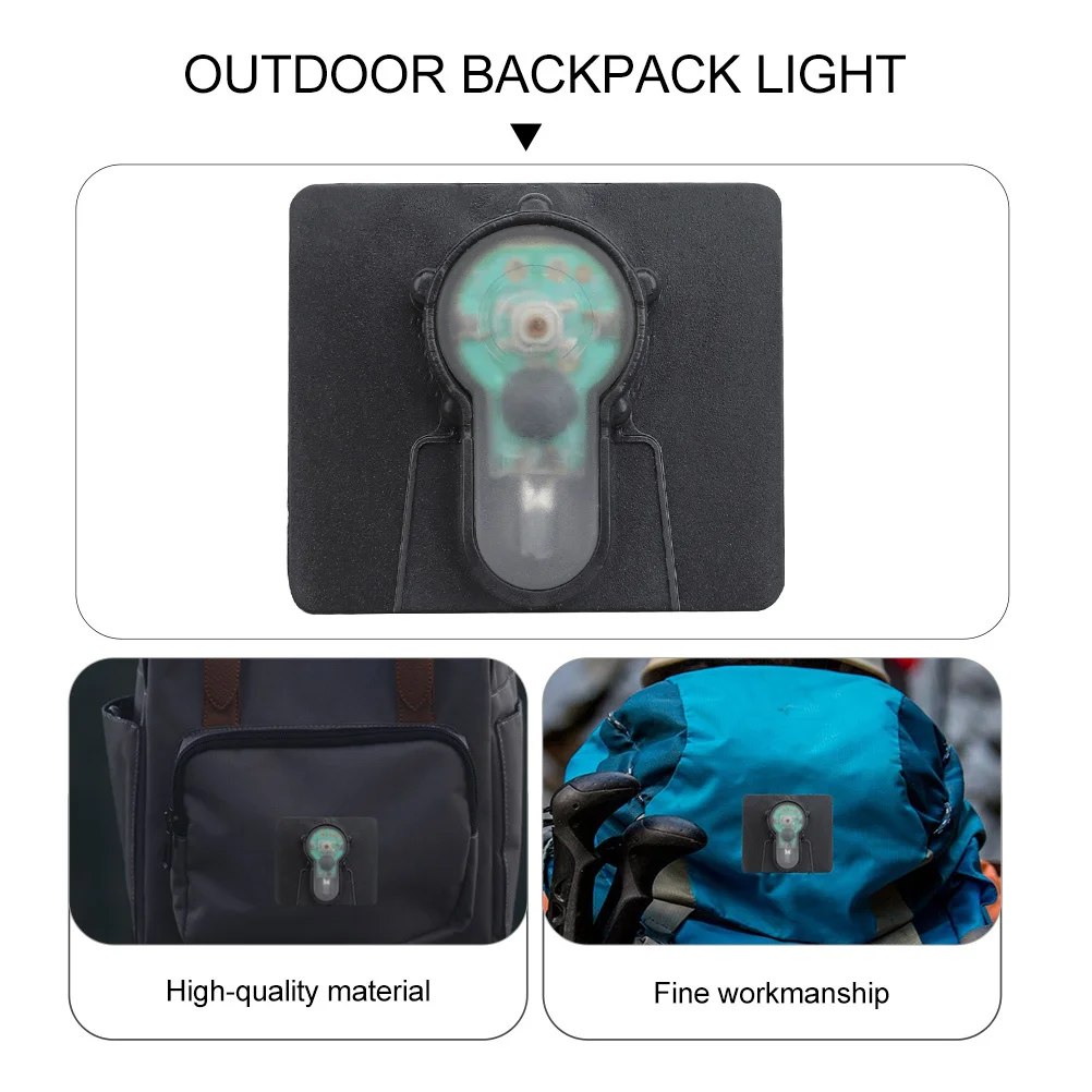 Waterproof Signal Light Outdoor Stick-on Lamp LED Backpack Safety Nylon Camping Accessory
Waterproof Signal Light Outdoor Stick-on Lamp LED Backpack Safety Nylon Camping Accessory