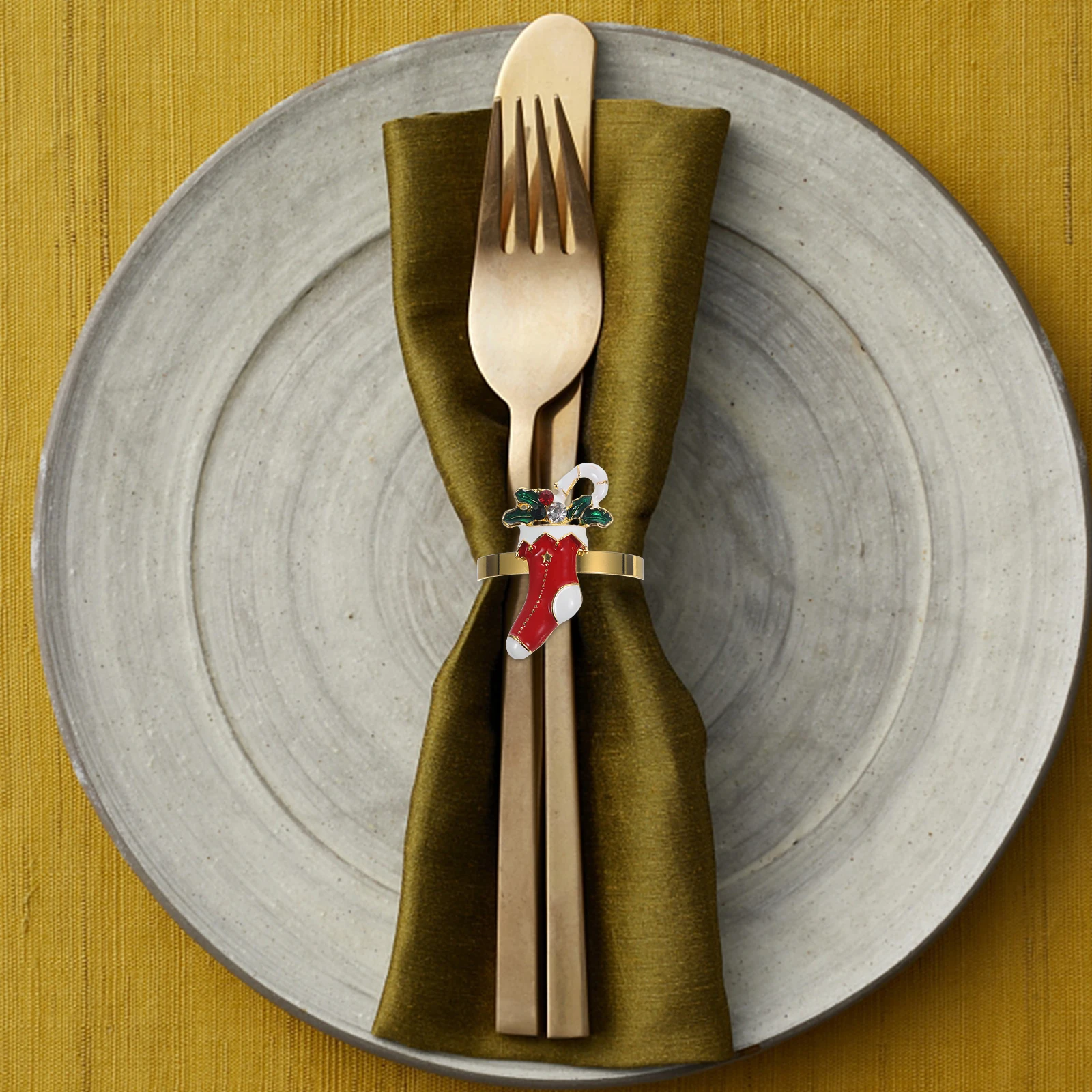 6pcs Gold Napkin Rings Boot Shape Christmas Decor Napkin Holders For Wedding Party Table Decorations Dining Table Accessories
6pcs Gold Napkin Rings Boot Shape Christmas Decor Napkin Holders For Wedding Party Table Decorations Dining Table Accessories