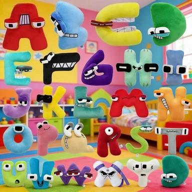 Alphabet Lore Plush Toys Anime Doll Kawaii 26 English Letters Stuffed Toys Kids Enlightenment Montessori Plush Toy Doll Gifts
Alphabet Lore Plush Toys Anime Doll Kawaii 26 English Letters Stuffed Toys Kids Enlightenment Montessori Plush Toy Doll Gifts
