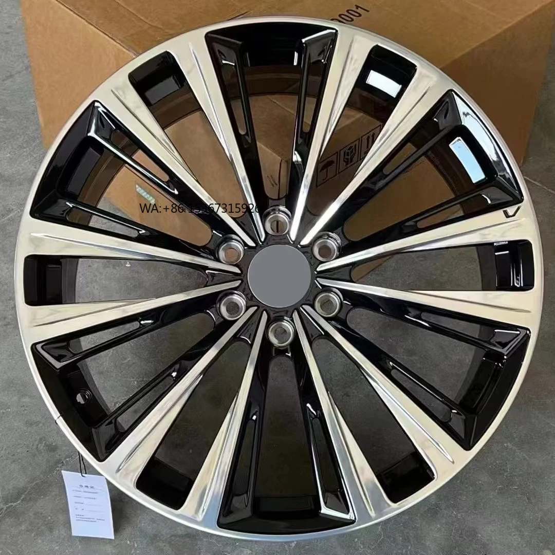 New 19-Inch Polished Forged Alloy Wheel Hubs with 5 Spoke Design 40mm ET 8J Width and 5x120 PCD for Cadillac CT5 and CT6
New 19-Inch Polished Forged Alloy Wheel Hubs with 5 Spoke Design 40mm ET 8J Width and 5x120 PCD for Cadillac CT5 and CT6