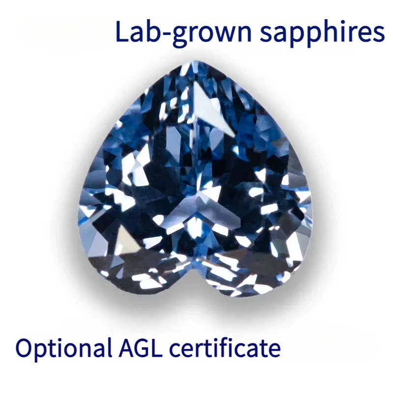High Quality Sapphire Cornflower Color Heart VVS1 Lab Grown Colored Sapphire with optional AGL certificate for jewelry making
High Quality Sapphire Cornflower Color Heart VVS1 Lab Grown Colored Sapphire with optional AGL certificate for jewelry making