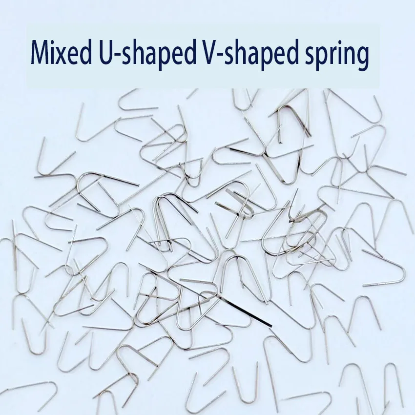 Аксессуары для часовых механизмов различных размеров U-образных V-образных пружин Механический механизм различных U-образных V-образных пружин
Аксессуары для часовых механизмов различных размеров U-образных V-образных пружин Механический механизм различных U-образных V-образных пружин