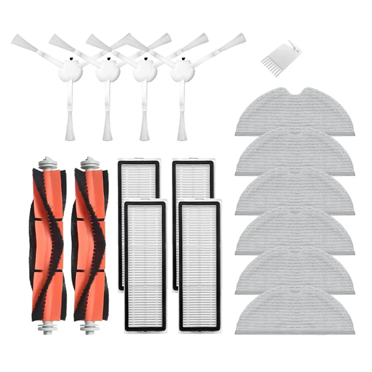 A76Z For 1C STYTJ01ZHM 1T STYTJ02ZHM Vacuum Cleaner Main Side Brush Mop Cloth Hepa Filter Accessories
A76Z For 1C STYTJ01ZHM 1T STYTJ02ZHM Vacuum Cleaner Main Side Brush Mop Cloth Hepa Filter Accessories