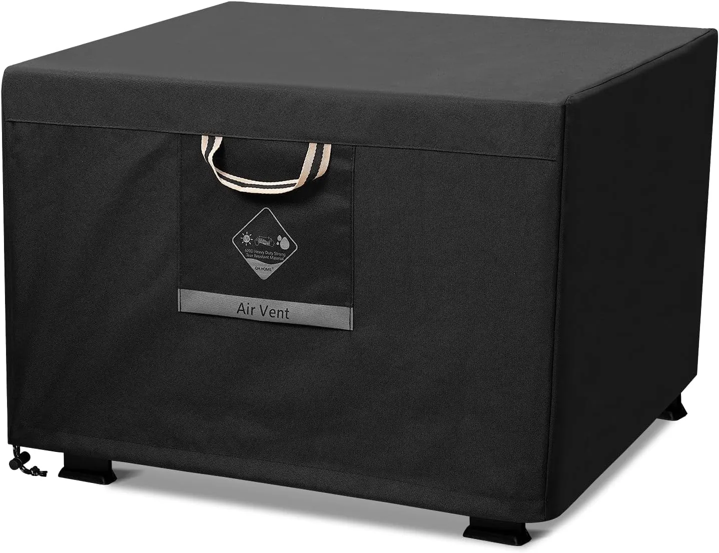 Heavy Duty Waterproof Square Fire Pit Cover Fits 29-32 Inch Outdoor Gas Fire Pits, Black
Heavy Duty Waterproof Square Fire Pit Cover Fits 29-32 Inch Outdoor Gas Fire Pits, Black