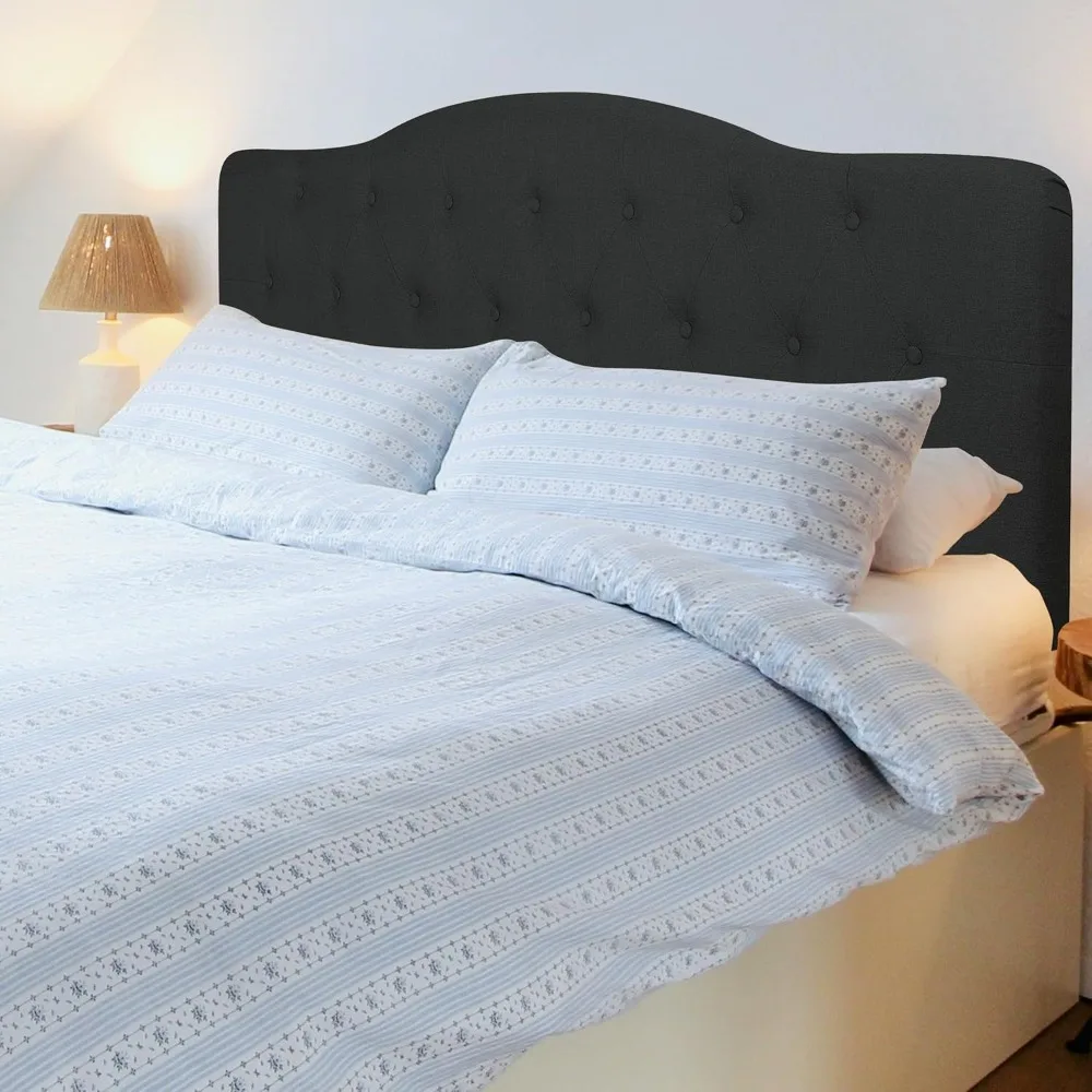 Cassandra Queen Headboard Only, Height Adjustable Bed Headboard Queen Size, Button Tufted Headboard Queen Size with 12 Positions
Cassandra Queen Headboard Only, Height Adjustable Bed Headboard Queen Size, Button Tufted Headboard Queen Size with 12 Positions