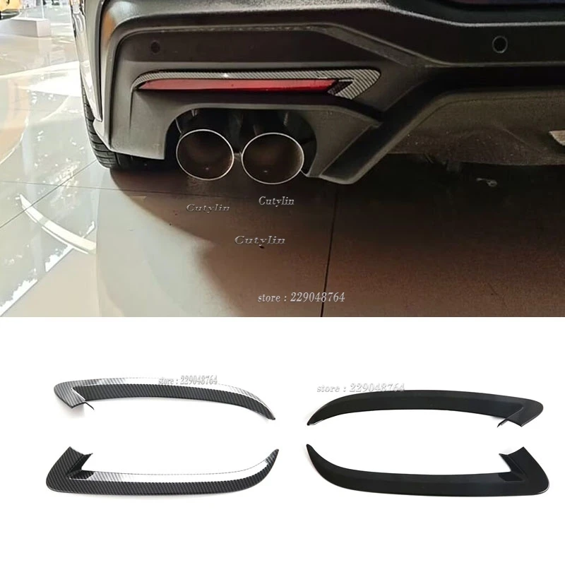 For Ford Mustang 2024 2025 Carbon Fibe ABS Black Car Exterior Accessories Rear Foglight Cover Trim Fog Light Decoration Strip
For Ford Mustang 2024 2025 Carbon Fibe ABS Black Car Exterior Accessories Rear Foglight Cover Trim Fog Light Decoration Strip