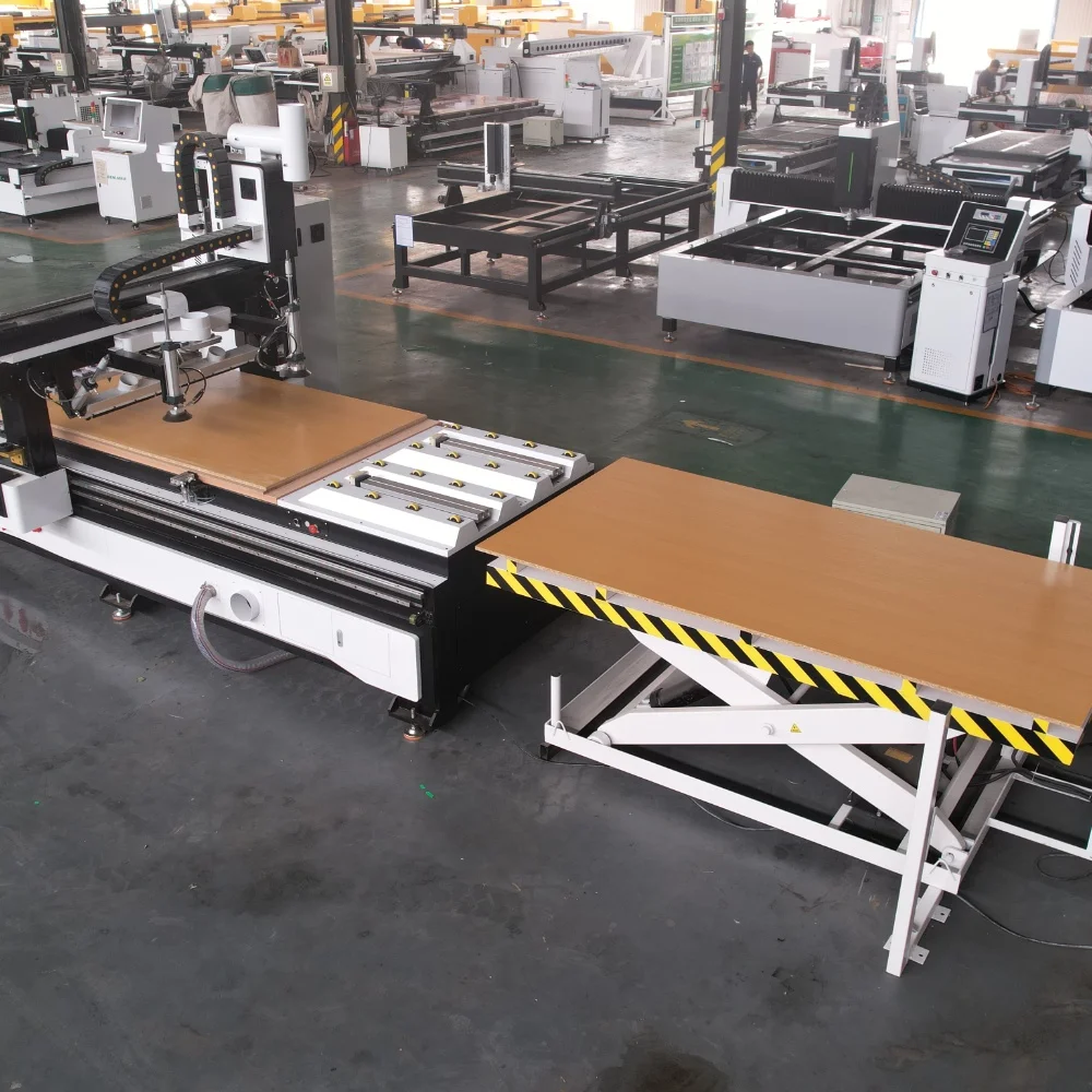 1325 Intelligent CNC Nesting Machine Offline Control Easy Operation Small Workshop Woodworking
1325 Intelligent CNC Nesting Machine Offline Control Easy Operation Small Workshop Woodworking