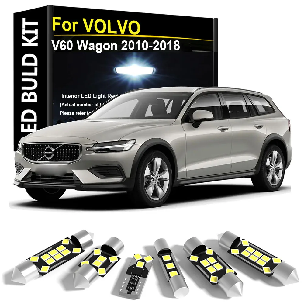 Car Interior Light LED 13Pcs For VOLVO V60 Wagon 2010 2011 2012 2013 2014 2015 2016 2017 2018 Map Dome Glove Box Light Canbus
Car Interior Light LED 13Pcs For VOLVO V60 Wagon 2010 2011 2012 2013 2014 2015 2016 2017 2018 Map Dome Glove Box Light Canbus