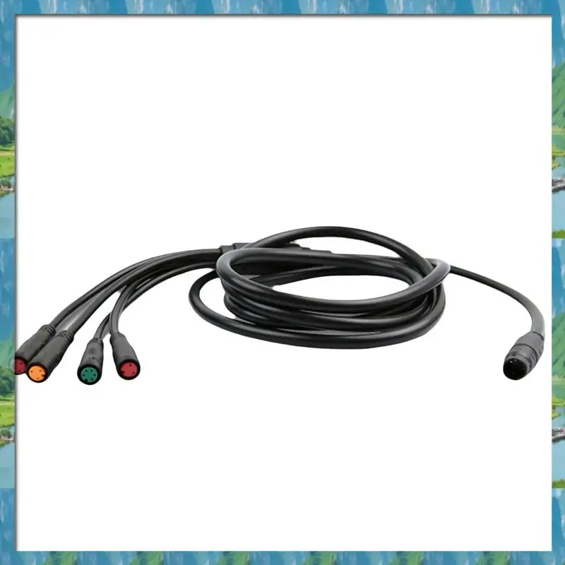 【Supernew】Electric Bicycle Cable 1 To 4 Wiring Harness Main Cable Waterproof Connector For Electric Bike Throttle LCD Brake
【Supernew】Electric Bicycle Cable 1 To 4 Wiring Harness Main Cable Waterproof Connector For Electric Bike Throttle LCD Brake