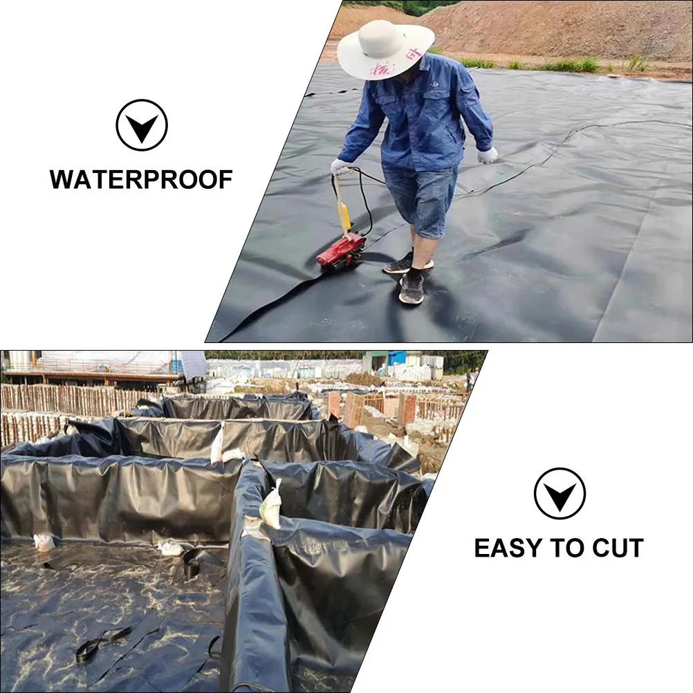 1x Black HDPE Liner Waterproof Durable Fish Pond Membrane for Waterfalls Water Gardens Pond Supplies Outdoor Ponds
1x Black HDPE Liner Waterproof Durable Fish Pond Membrane for Waterfalls Water Gardens Pond Supplies Outdoor Ponds