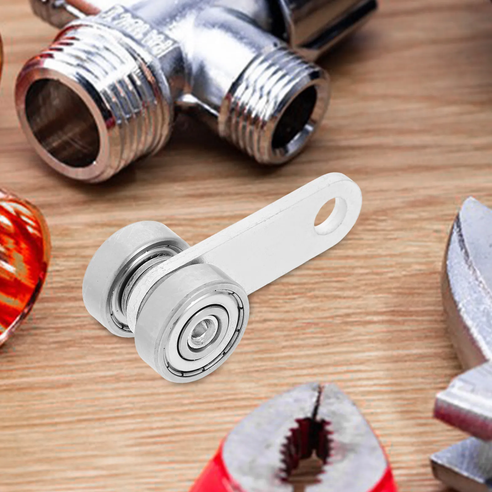Iron Double Bearing Pulley Wheel for Sliding Gates and Doors Heavy Duty Metal Track Roller with Smooth Rolling C30 Gate Sliding
Iron Double Bearing Pulley Wheel for Sliding Gates and Doors Heavy Duty Metal Track Roller with Smooth Rolling C30 Gate Sliding