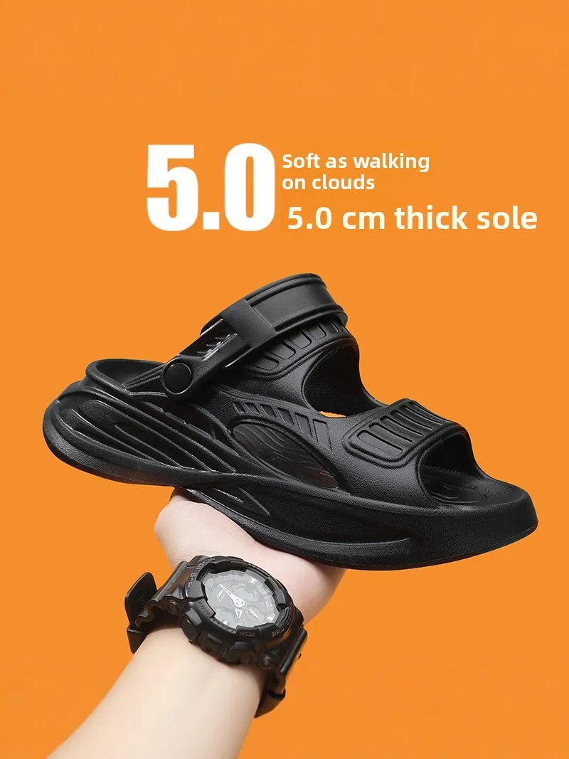 Men's Summer Casual Sports Sandals Thick Bottom Outdoor Beach Shoes Soft Bottom Driving Dual Purpose Comfortable EVA Material
Men's Summer Casual Sports Sandals Thick Bottom Outdoor Beach Shoes Soft Bottom Driving Dual Purpose Comfortable EVA Material