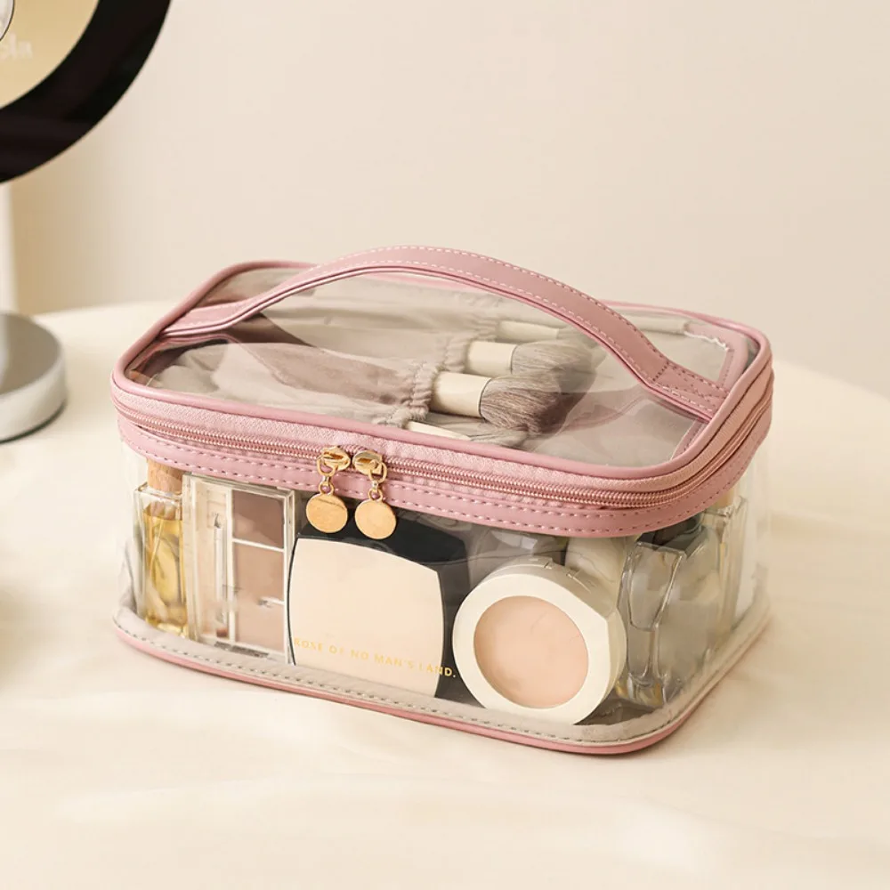 Portable Multi-functional Cosmetics and Jewelry Bag Toiletry Bag Storage Box PU Cosmetic Bag PU Transparent Makeup Bag Travel
Portable Multi-functional Cosmetics and Jewelry Bag Toiletry Bag Storage Box PU Cosmetic Bag PU Transparent Makeup Bag Travel