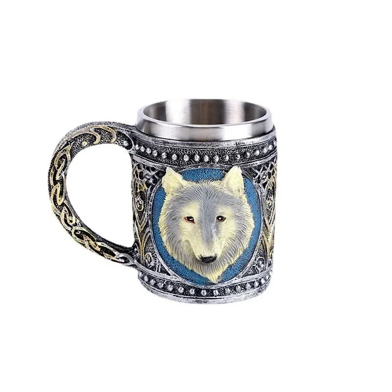Stainless Steel Resin Tankard Mug Coffee Cup Gothic Decor Party Decoration Drinkware Gift
Stainless Steel Resin Tankard Mug Coffee Cup Gothic Decor Party Decoration Drinkware Gift