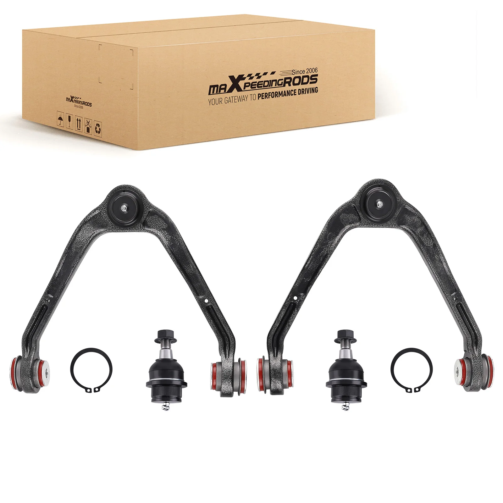 Front Upper Control Arms w/ Ball Joint for 99-06 Silverado Sierra 1500 K80942PU
Front Upper Control Arms w/ Ball Joint for 99-06 Silverado Sierra 1500 K80942PU