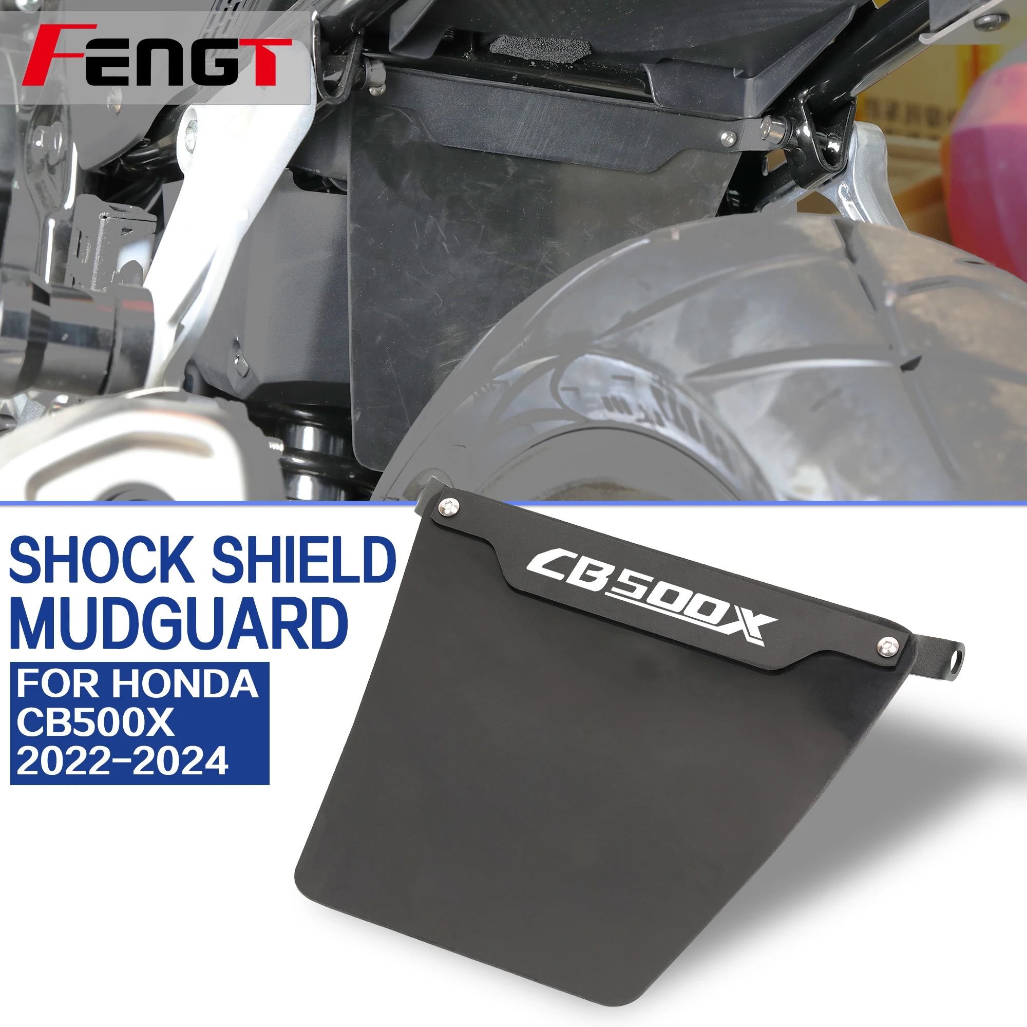 For Honda CB500X CB 500 X 2022 2023 2024 Motorcycle Absorber Shock Shield Protective Rear Mudguard Shockproof Cover Splash Guard
For Honda CB500X CB 500 X 2022 2023 2024 Motorcycle Absorber Shock Shield Protective Rear Mudguard Shockproof Cover Splash Guard