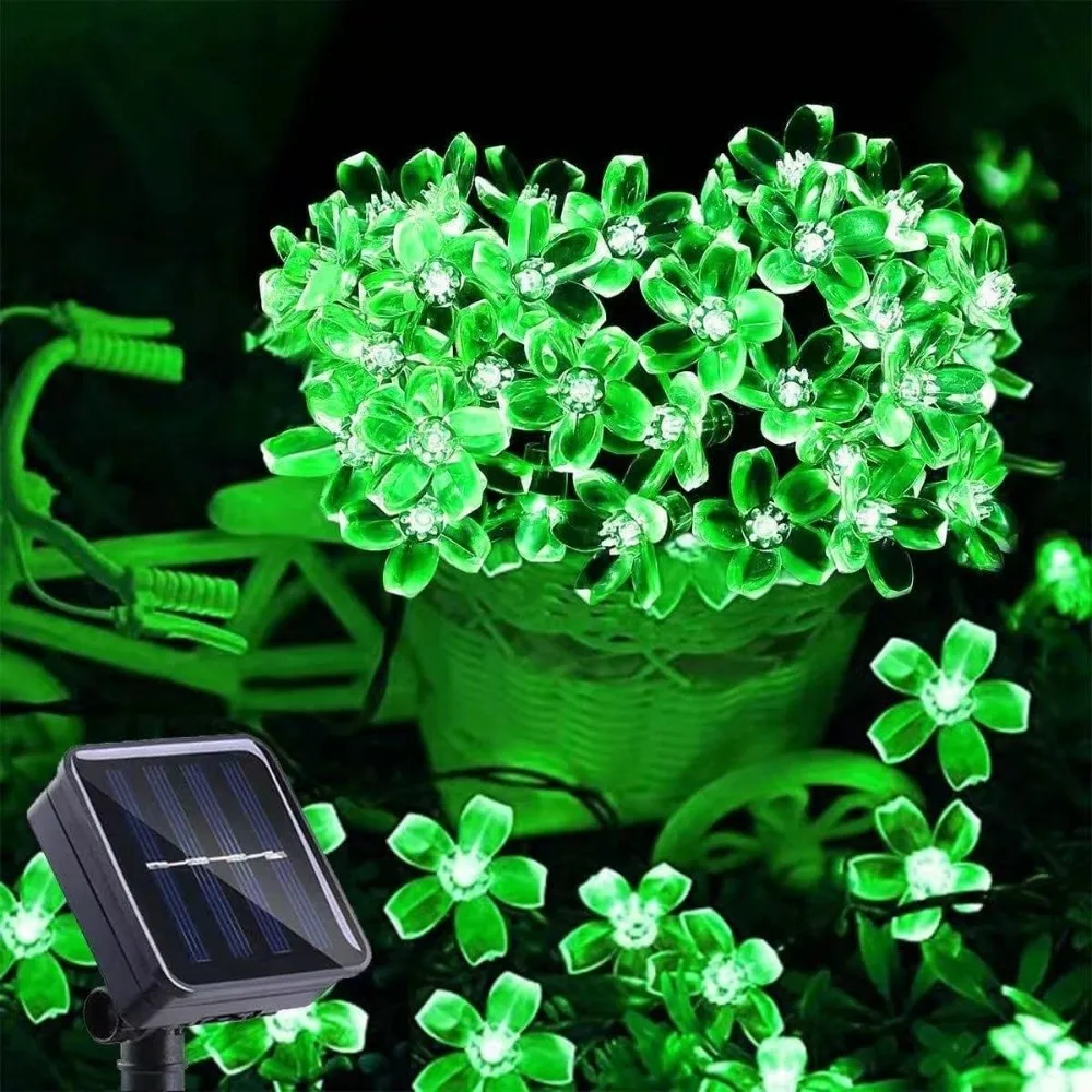 12 Meters Solar String Lights 100 LED Waterproof Peach Flower Lights Auto On/Off Sakura Garlands Cherry LED Lamp Wedding Party
12 Meters Solar String Lights 100 LED Waterproof Peach Flower Lights Auto On/Off Sakura Garlands Cherry LED Lamp Wedding Party