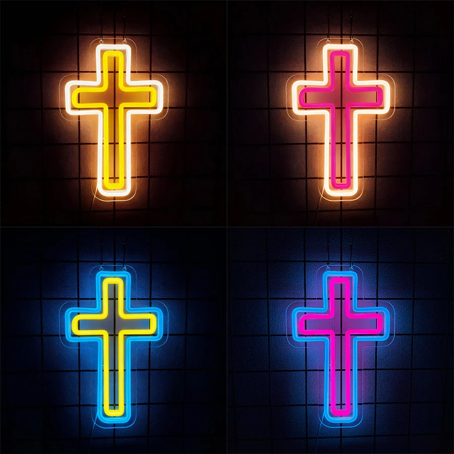 Светодиодная неоновая вывеска креста Иисуса, лучший подарок для христиан, используется для семьи, церкви, свадьбы, религиозных мероприятий, пасхального декора
Светодиодная неоновая вывеска креста Иисуса, лучший подарок для христиан, используется для семьи, церкви, свадьбы, религиозных мероприятий, пасхального декора