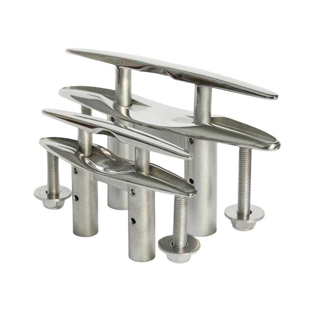 1 Piece Boat Pull Up Deck Cleat 316 Stainless Steel Retractable Heavy Duty Flush Mount Cleat Boat
1 Piece Boat Pull Up Deck Cleat 316 Stainless Steel Retractable Heavy Duty Flush Mount Cleat Boat