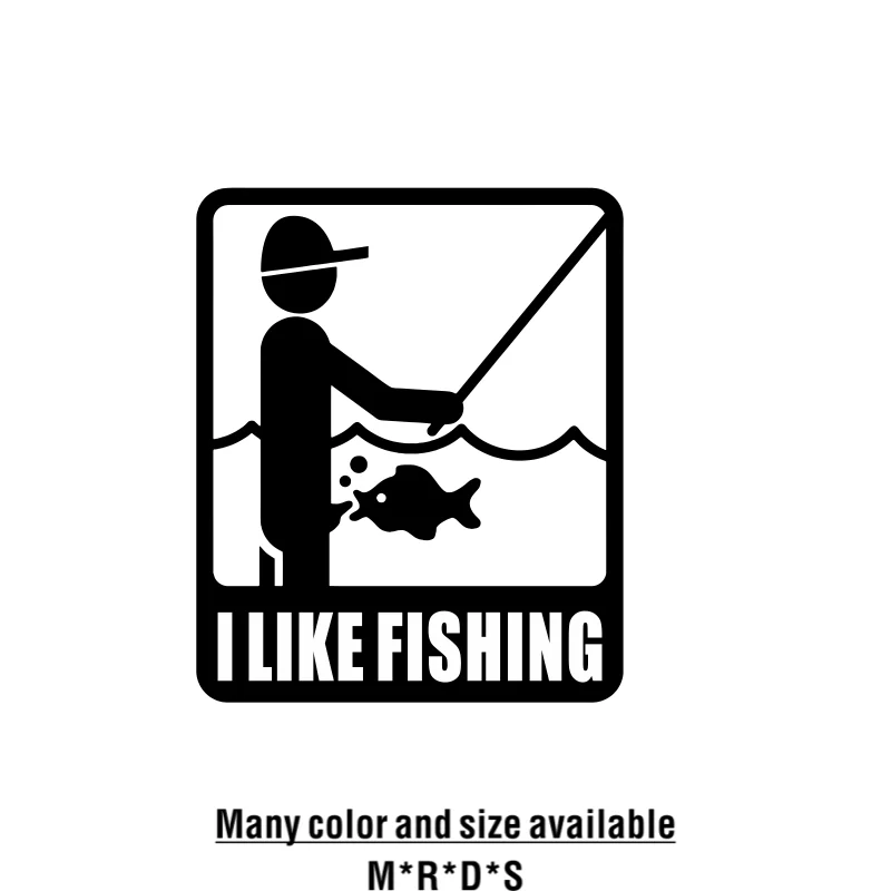 Stickers I Like Fishing Car and Motorcycle Stickers Personalized Stickers Waterproof and Sunscreen Car Decor
Stickers I Like Fishing Car and Motorcycle Stickers Personalized Stickers Waterproof and Sunscreen Car Decor