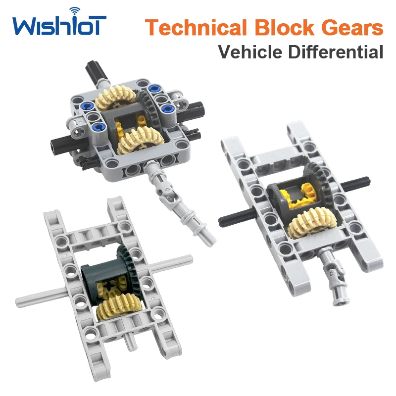 Technical Block Gears Vehicle Differential MOC Kit for Building Block Brick Toy DIY Assembly Model Parts Components
Technical Block Gears Vehicle Differential MOC Kit for Building Block Brick Toy DIY Assembly Model Parts Components