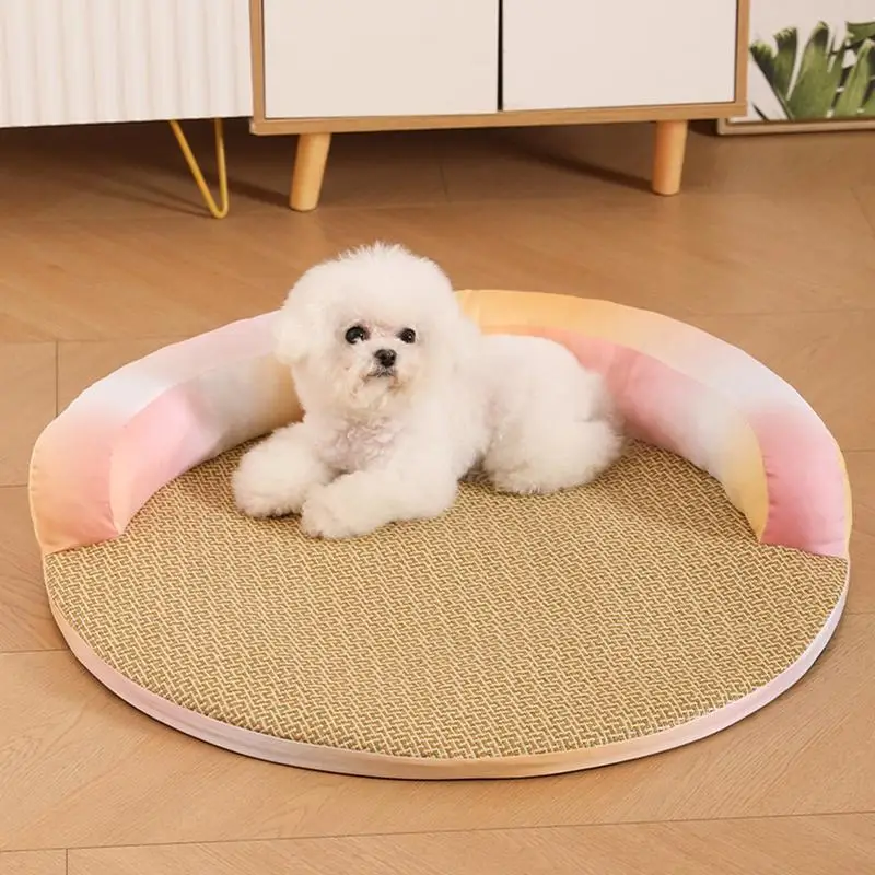 Dog Cooling Pad Removable Pet Rattan Pad Pet Supplies For Puppy Senior House Bedroom Living Room Offices Backyards
Dog Cooling Pad Removable Pet Rattan Pad Pet Supplies For Puppy Senior House Bedroom Living Room Offices Backyards