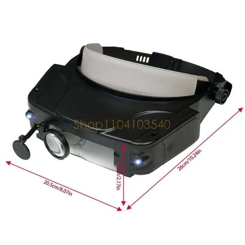 02DC Stable Adjustable Headband Magnifier with Four Lens Option for Accuracy Tasks
02DC Stable Adjustable Headband Magnifier with Four Lens Option for Accuracy Tasks