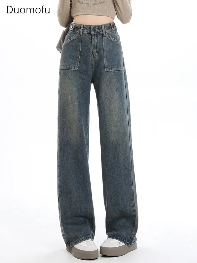 Duomofu New Vintage Chic High Waist Slim Casual Women Jeans Spring Classic Full Length Fashion Washed Simple XS-2XL Female Jeans
Duomofu New Vintage Chic High Waist Slim Casual Women Jeans Spring Classic Full Length Fashion Washed Simple XS-2XL Female Jeans