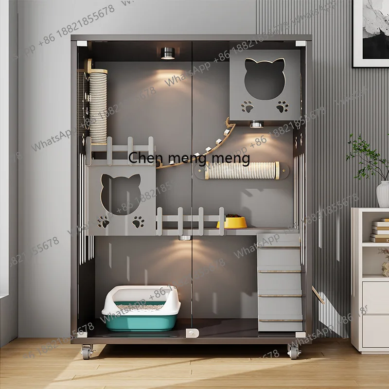 Cat Villa Pet Cabinet Cage Household Indoor Cat Nest Wooden Cat Villa
Cat Villa Pet Cabinet Cage Household Indoor Cat Nest Wooden Cat Villa